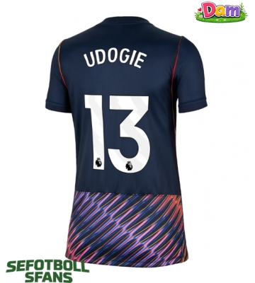 Tottenham Hotspur Destiny Udogie #13 Bortatröja Kvinnor 2026-27 Kortärmad